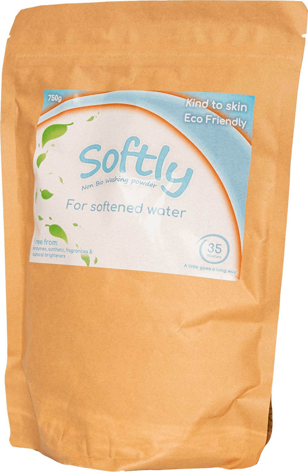 Softly Eco friendly washing powder Made for softened water