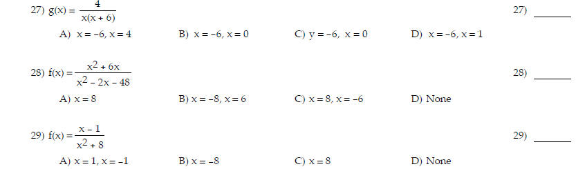 Math 112 practice test 4