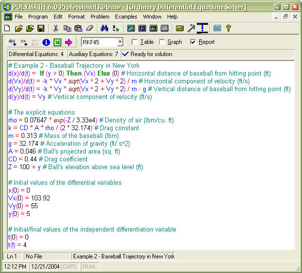 simultaneous equation solver