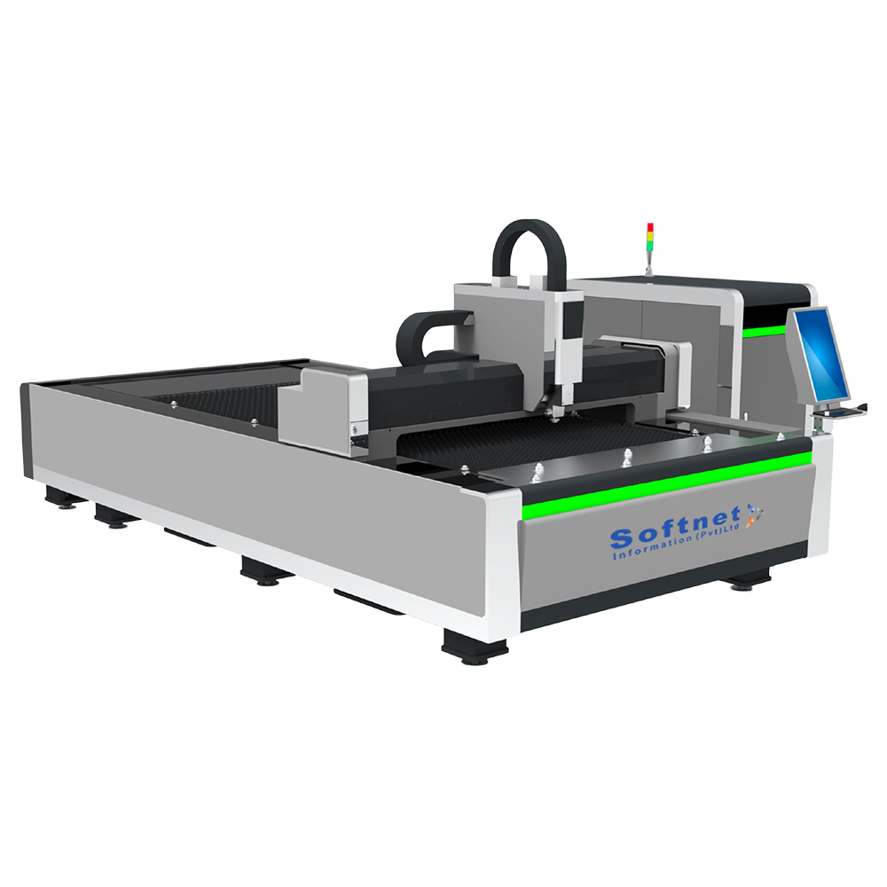 Fiber Metal Sheet Cutting Machine LF3015E Laser, CNC,Heat Press