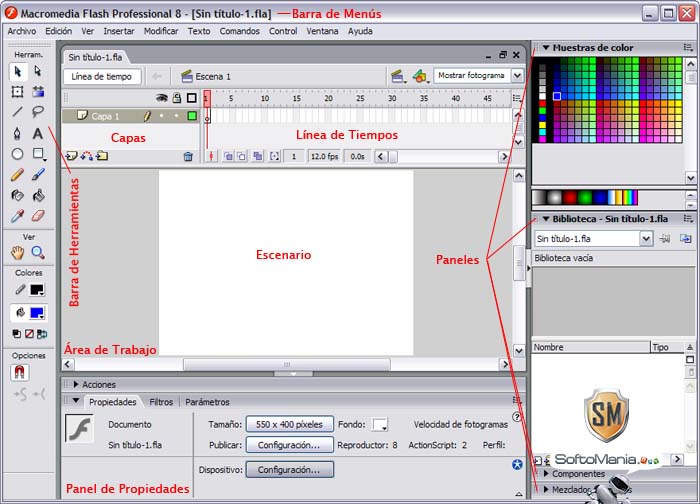 Macromedia Flash Player скачать программу Macromedia Flash Player 8.5