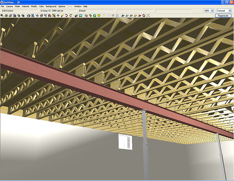 Wood Floor Trusses Span Tables Carpet Awsa