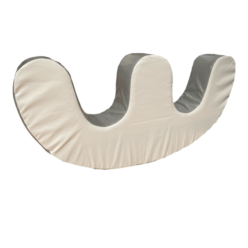 Grey & White – Double Rocker – Softplay Planet