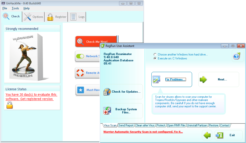 Скачать приложение UnHackMe