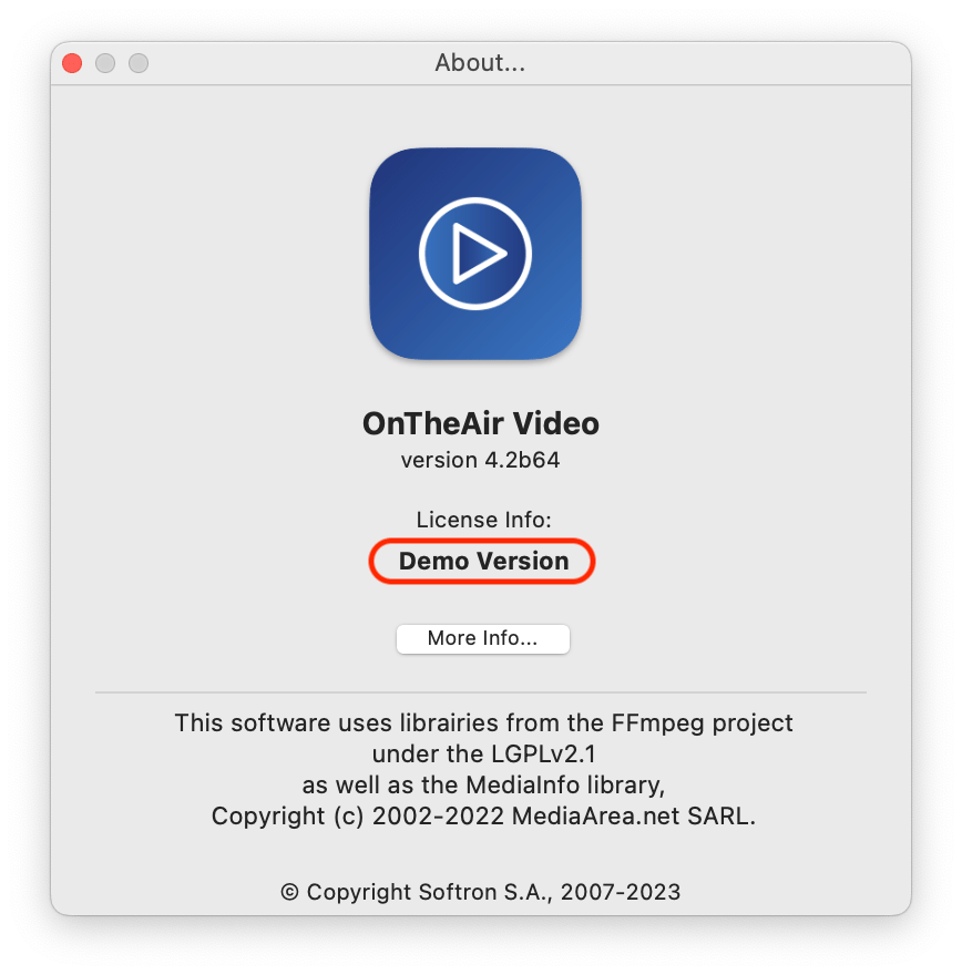HOW TO know if you are in DEMO mode or which options you have