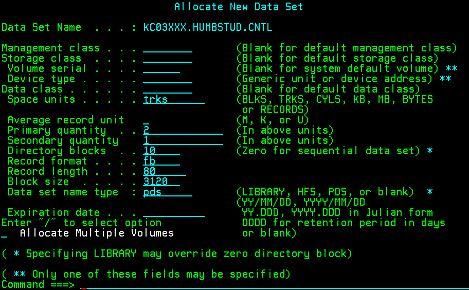 Creating a JCL Library