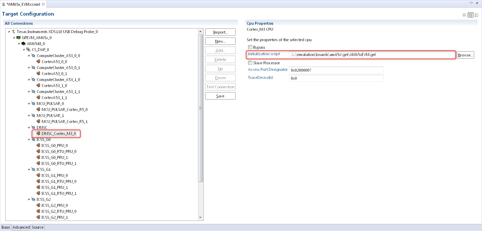 10.1. Target — Processor SDK RTOS Documentation