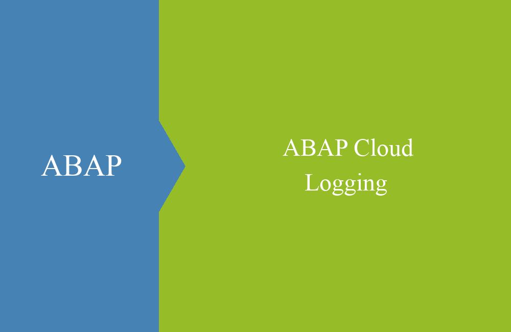 ABAP Cloud Logging