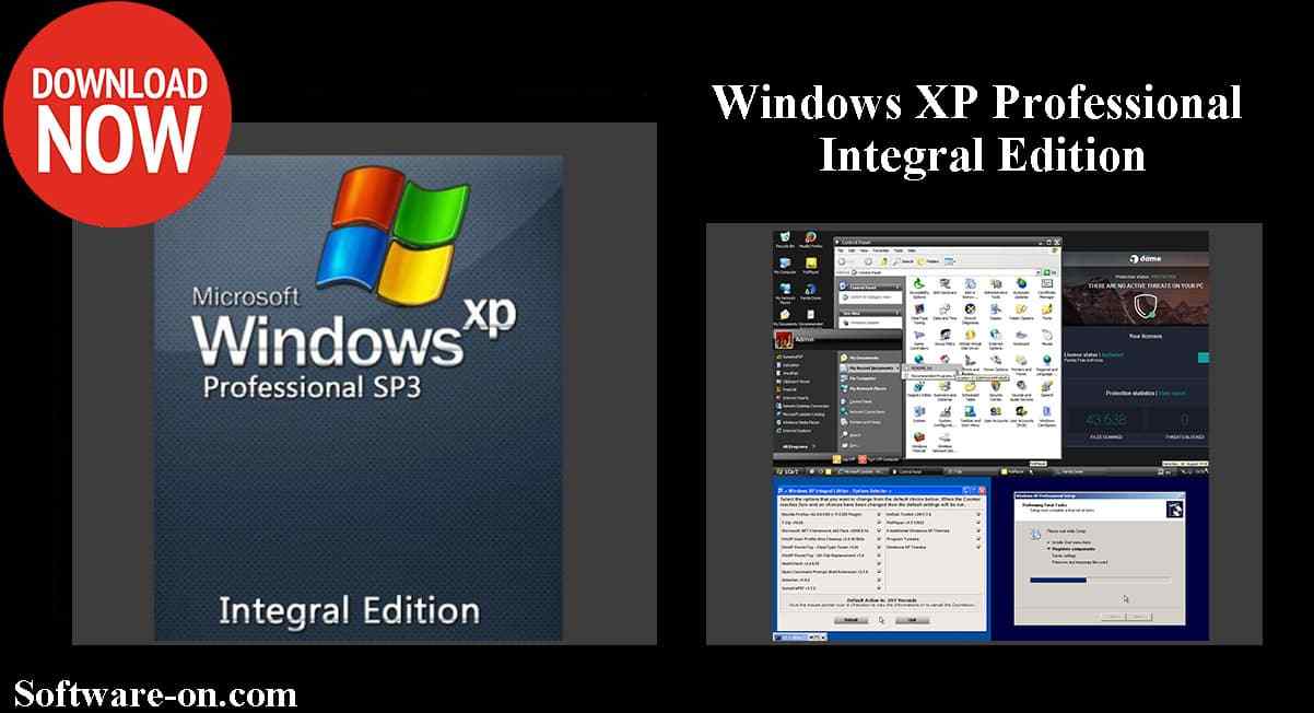 Windows XP Pro Integral Edition ISO Software ON