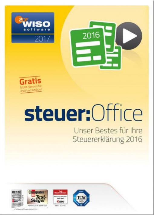 Buhl Data WISO SteuerOffice 2017 (deutsch) günstig kaufen