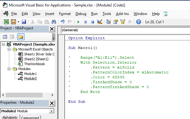 All About Comment Blocks in VBA VBA and Tutorials, Education