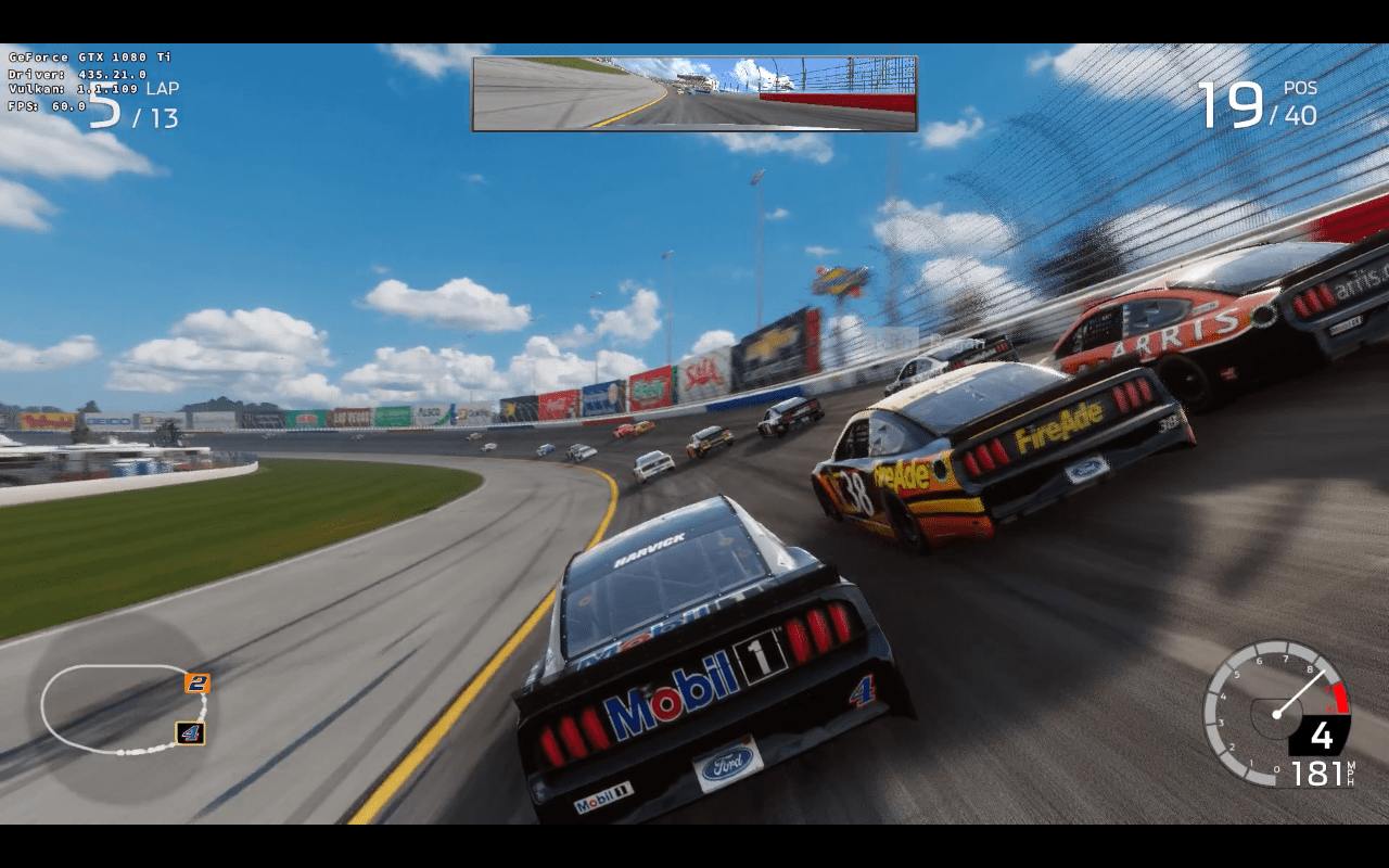 NASCAR Heat 4 Linux DXVK Wine Софтуер и IT Новини