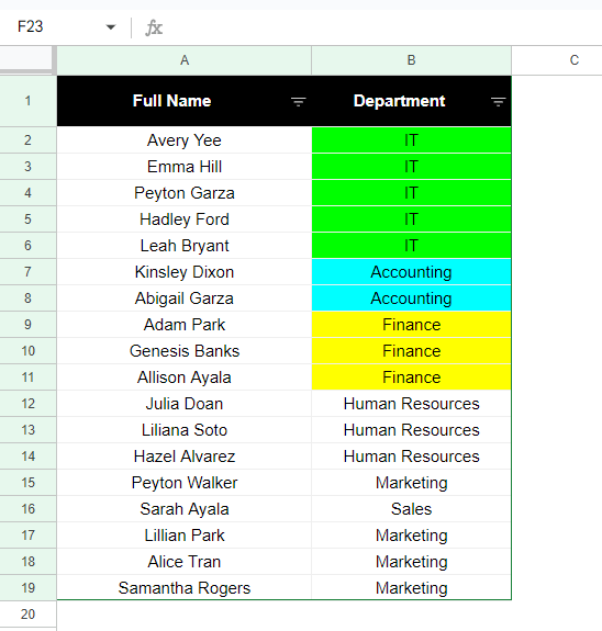 How to Sort By Color in Google Sheets (Quick Guide) Software Accountant