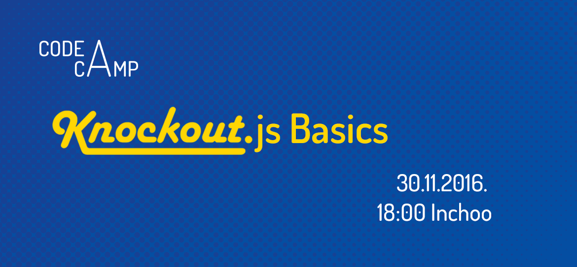 Knockout.js basics Osijek Software City