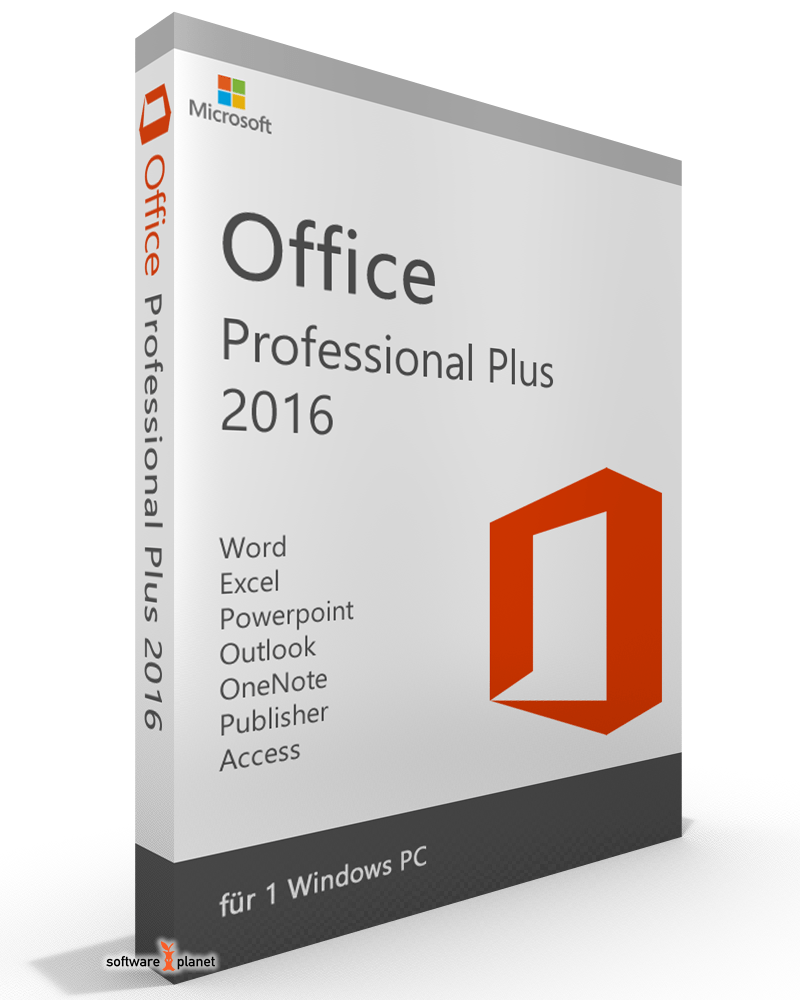 Microsoft Office 2016 Professional Plus kein Abo Office PC Office