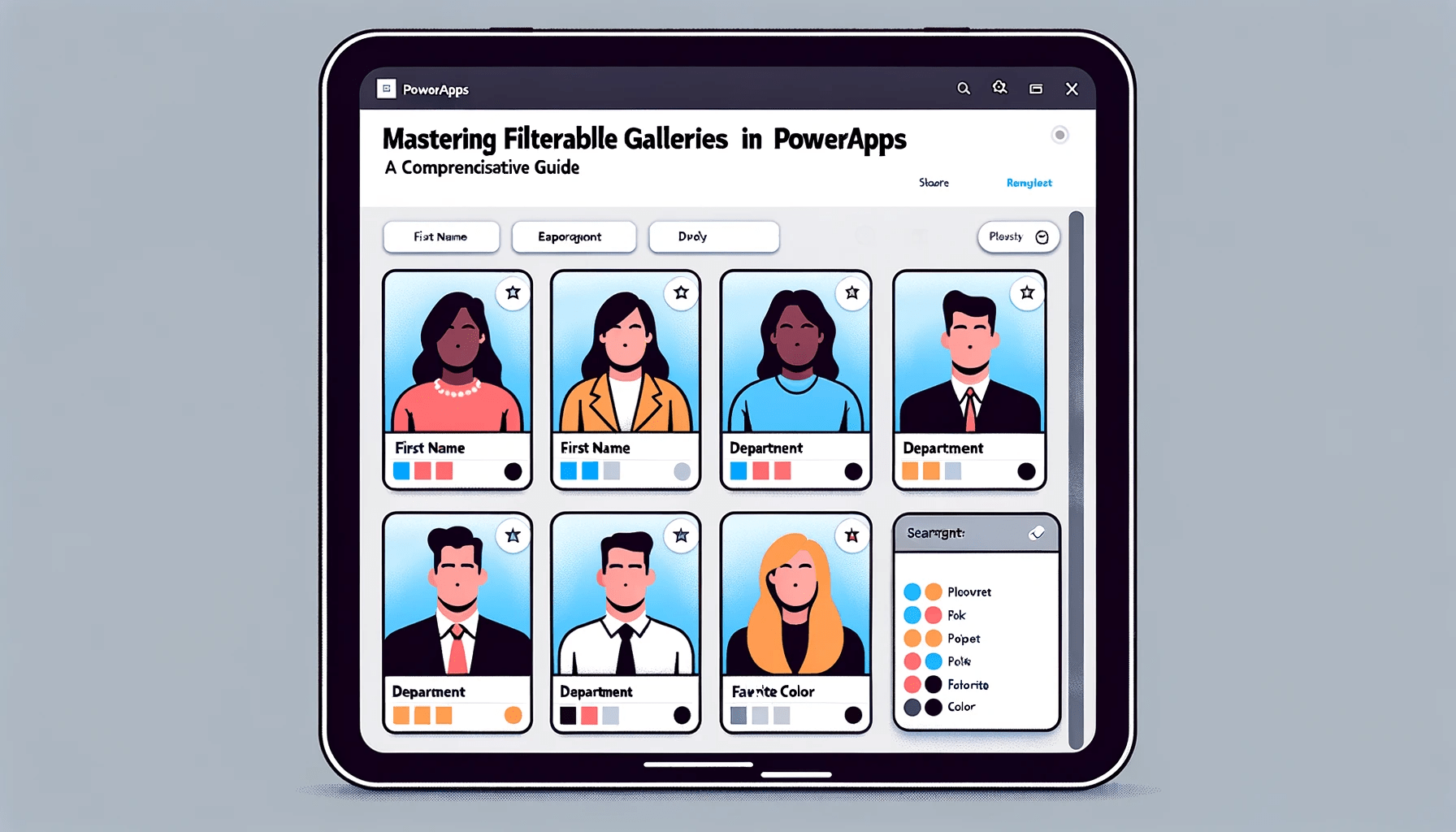 PowerApps Filterable Galleries Guide Mastering Essential Tips