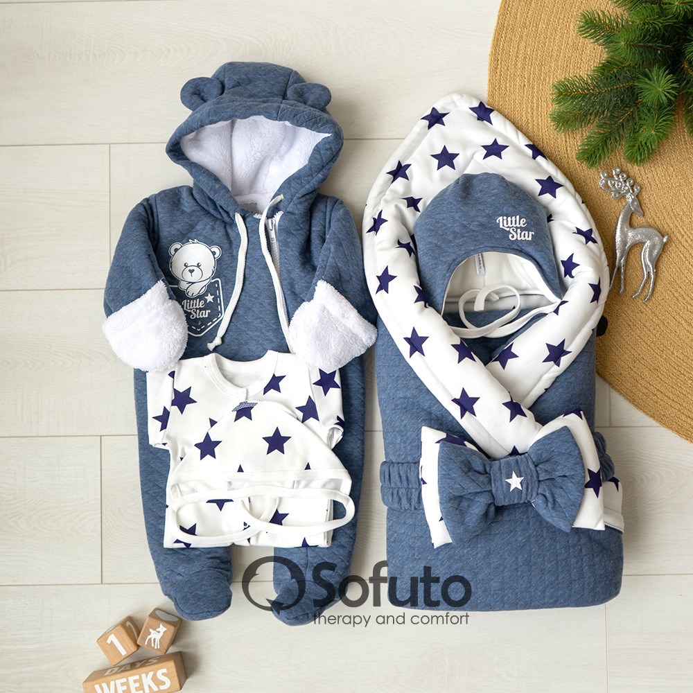 Little star Cold winter Newborn baby boy coming home outfit buy online store price 156.90