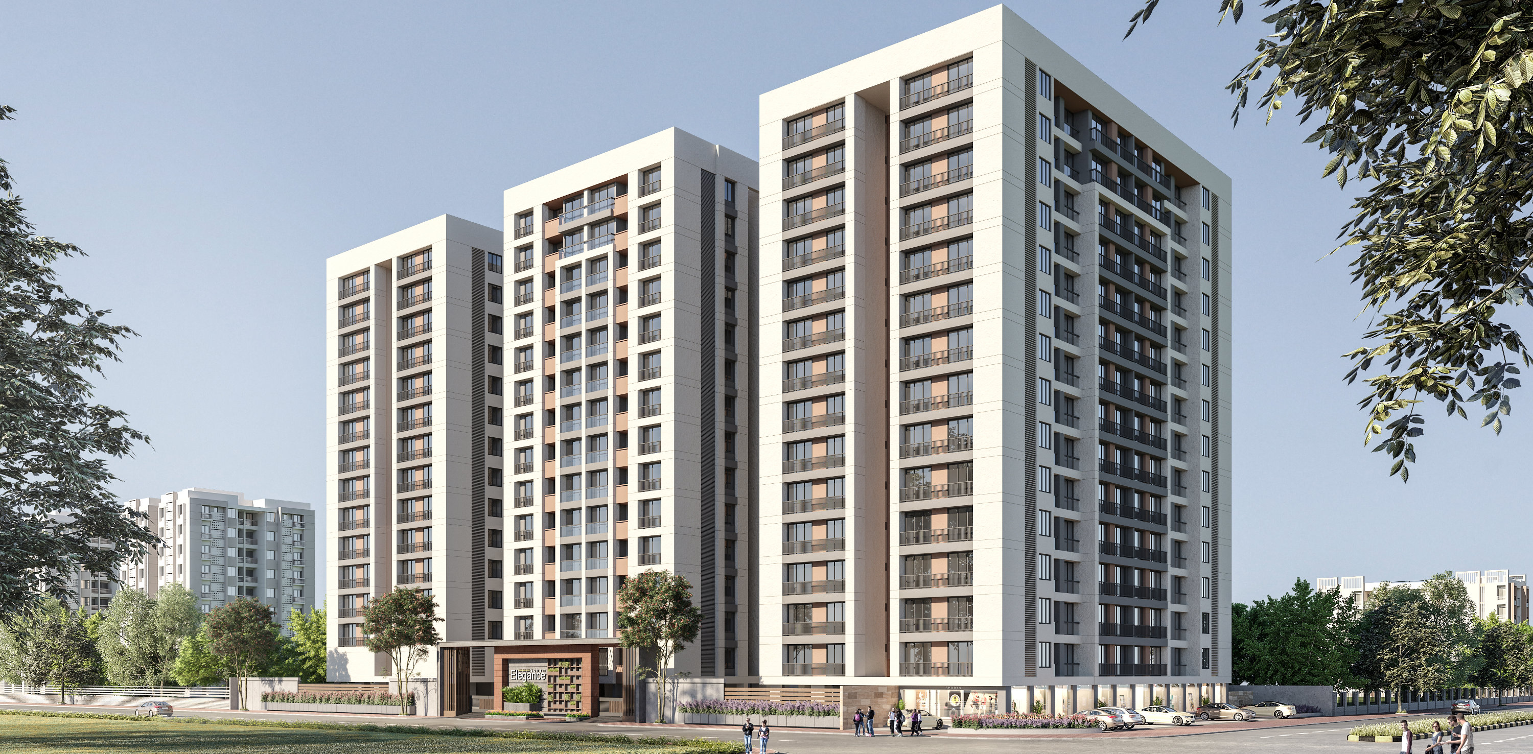 Soham Elegance 2 BHK RESIDENTIAL APARTMENTS