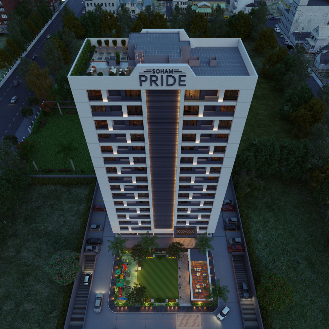 Soham Pride 2BHK affordable Living