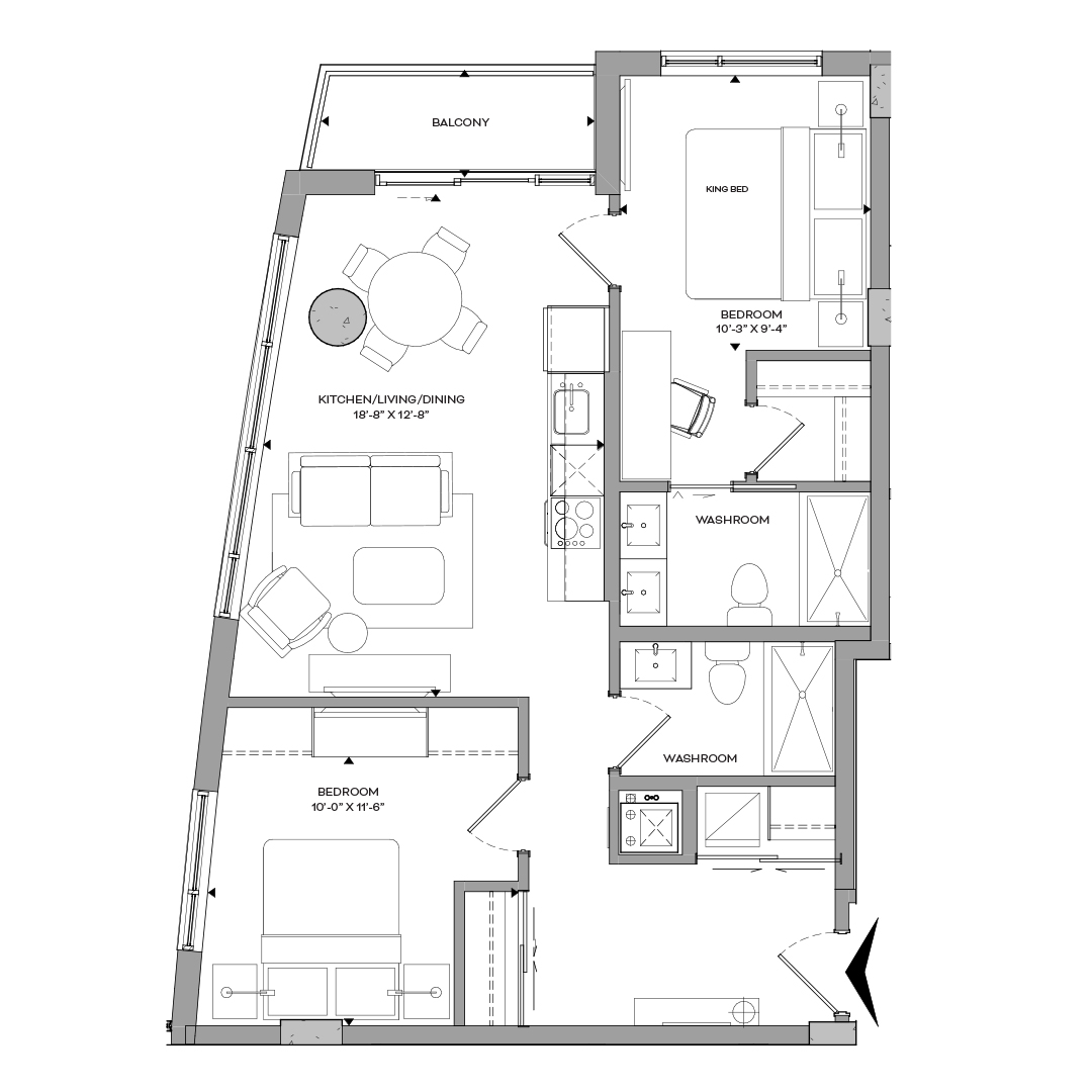 Floorplans & Availability SoHo Champagne II Luxury Rentals Ottawa's
