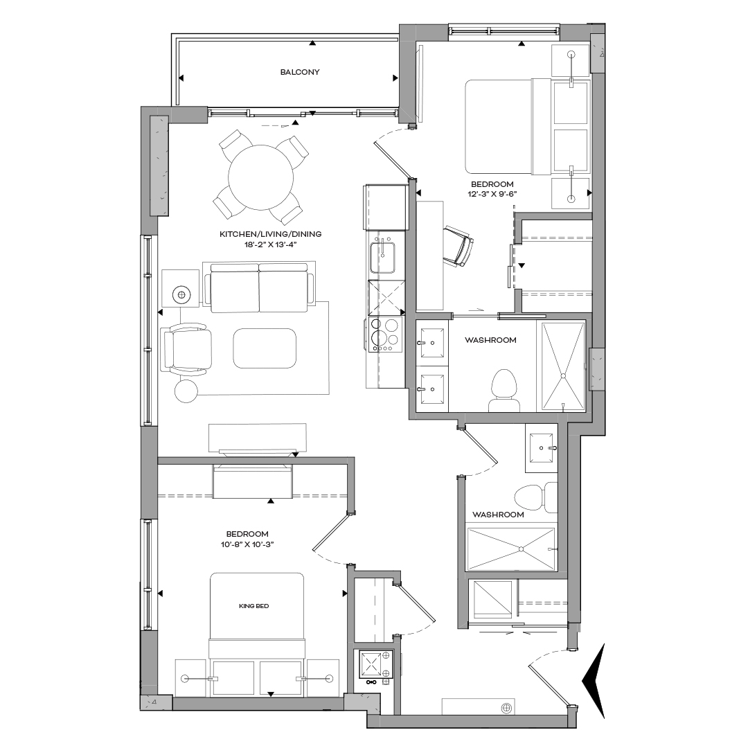 Floorplans & Availability SoHo Champagne II Luxury Rentals Ottawa's