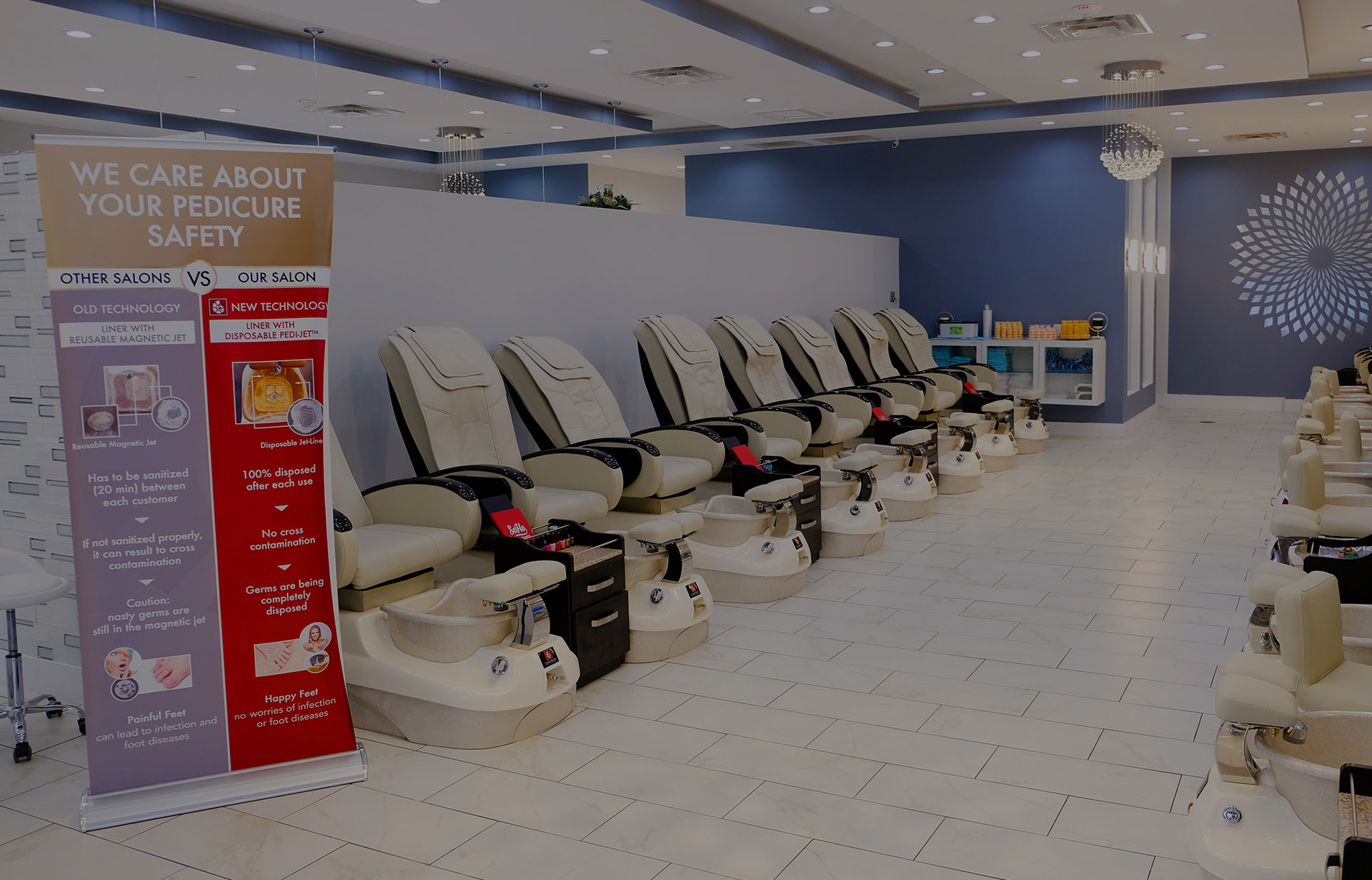 Soho Nail Lounge provides nails extensions, manicures, pedicures, and