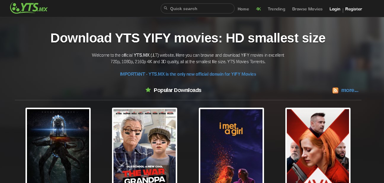 Estas son las mejores páginas torrent del 2020