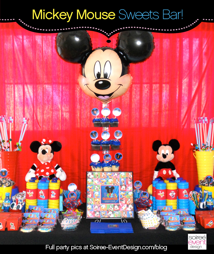 Mickey Mouse Party Ideas Spaceships and Laser Beams