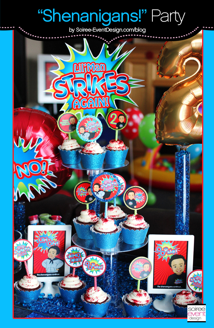 Shenanigans Party Game Zone & Sweets Bar! Soiree Event Design