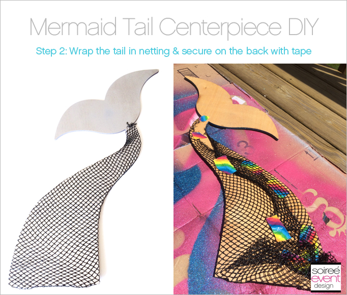 How to Make a Mermaid Tail Centerpiece! Soiree Event Design