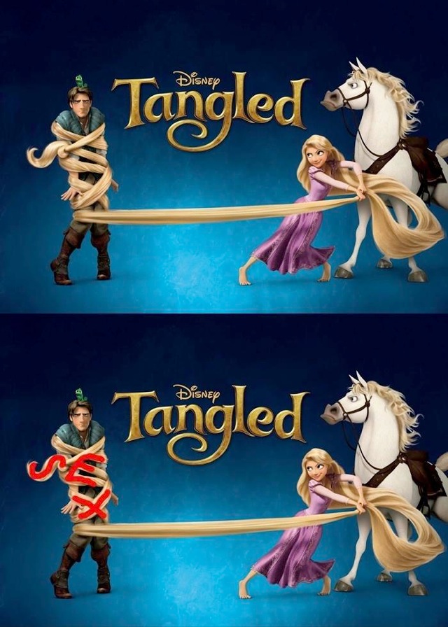 Subliminal Message in Tangled Promo? So It's Come To This