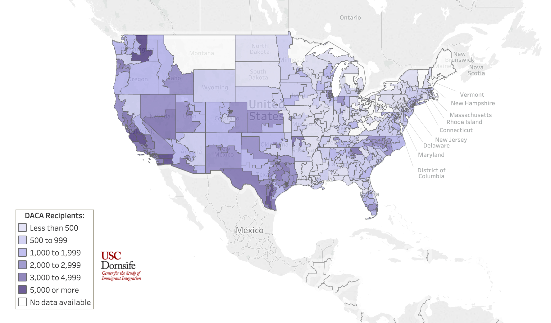 Who's Affected by DACA Changes? Interactive Map Shows DACA Recipients