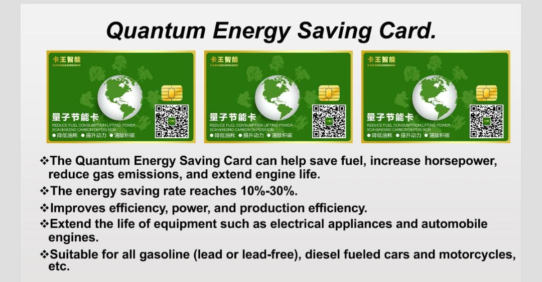 Quantum Energy Saver Card (3 PS)