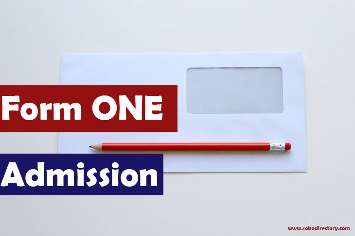 Form One Admission Letters To Be Out By 2nd Of December 2019