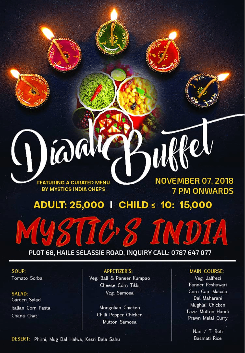 Diwali Buffet