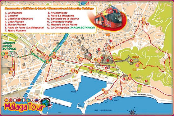 Sightseeing Bus in Malaga - Solaga.co.uk
