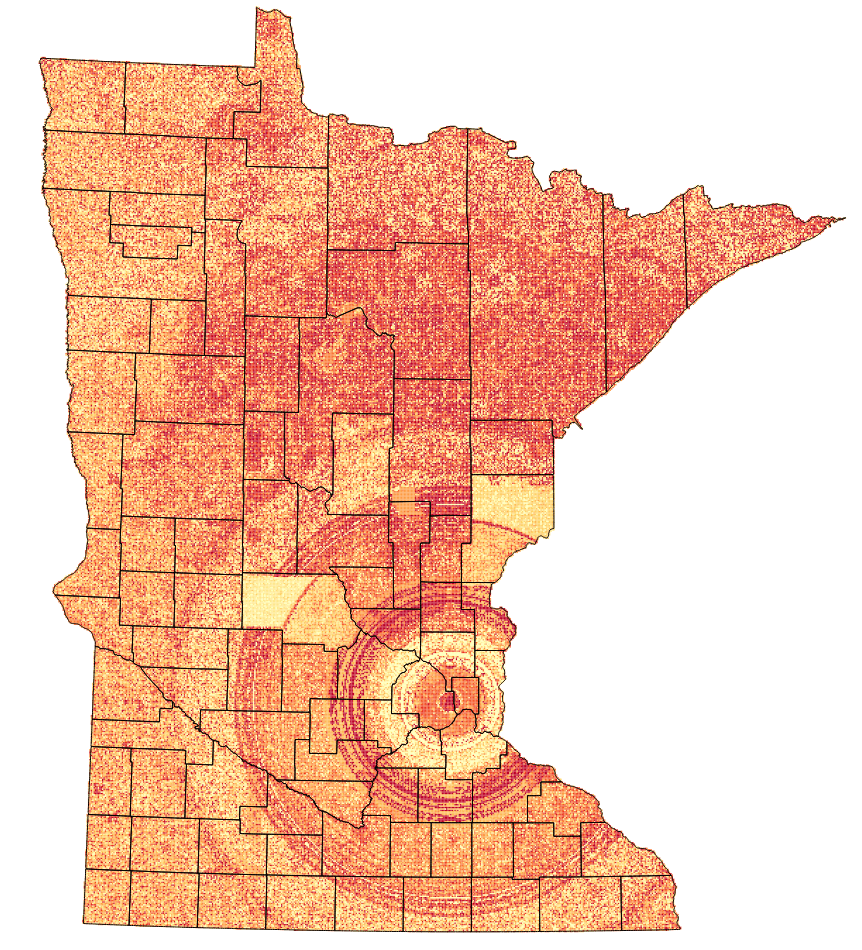 Pope County Mn Gis Products & Results Minnesota Solar Suitability Analysis