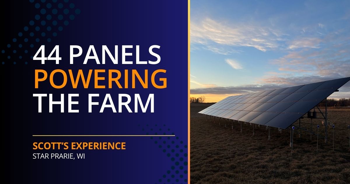 Scott's 18kW System in Star Prarie, WI Centauri Systems