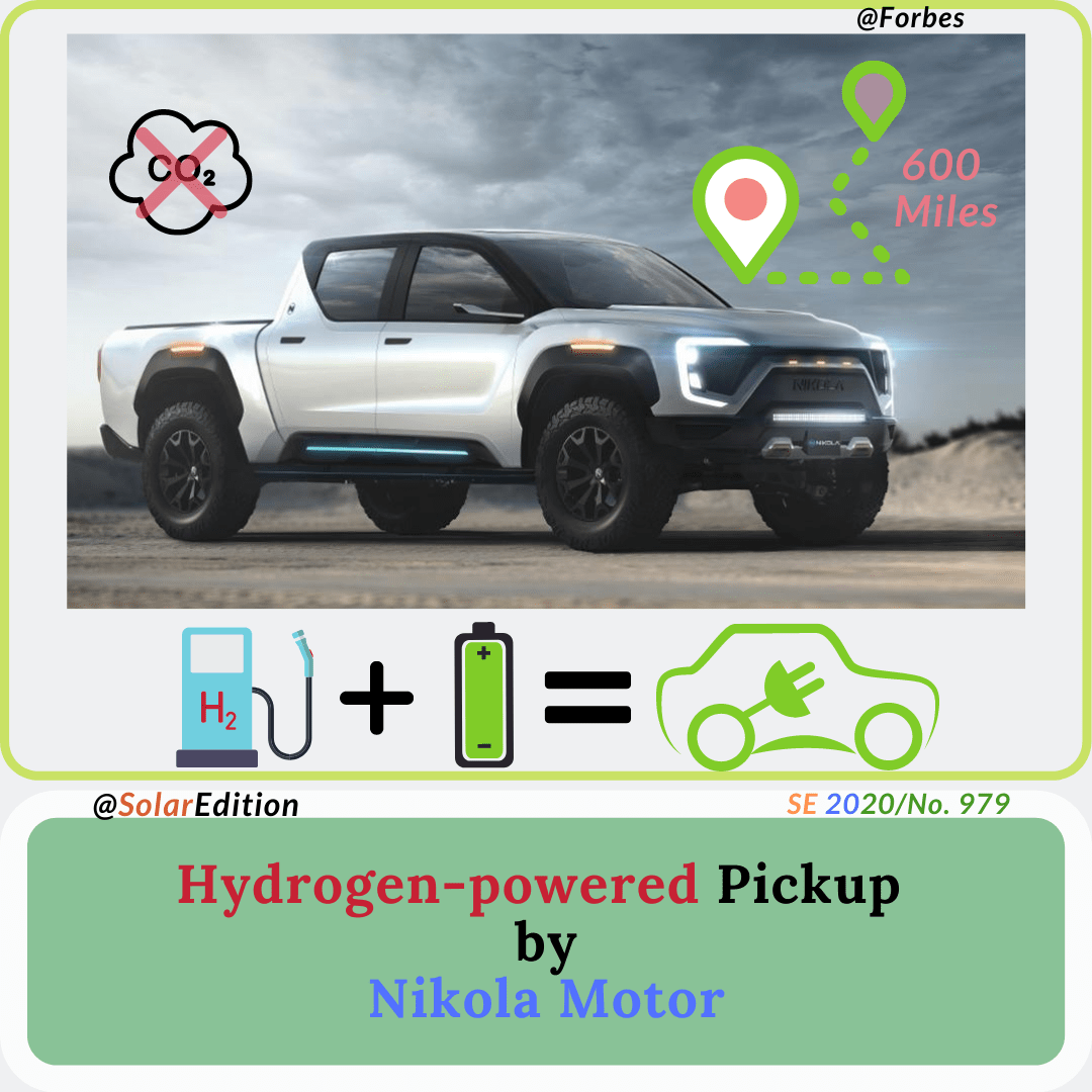 Hydrogenpowered Pickup Will be Commercialized by the Upstart Automaker