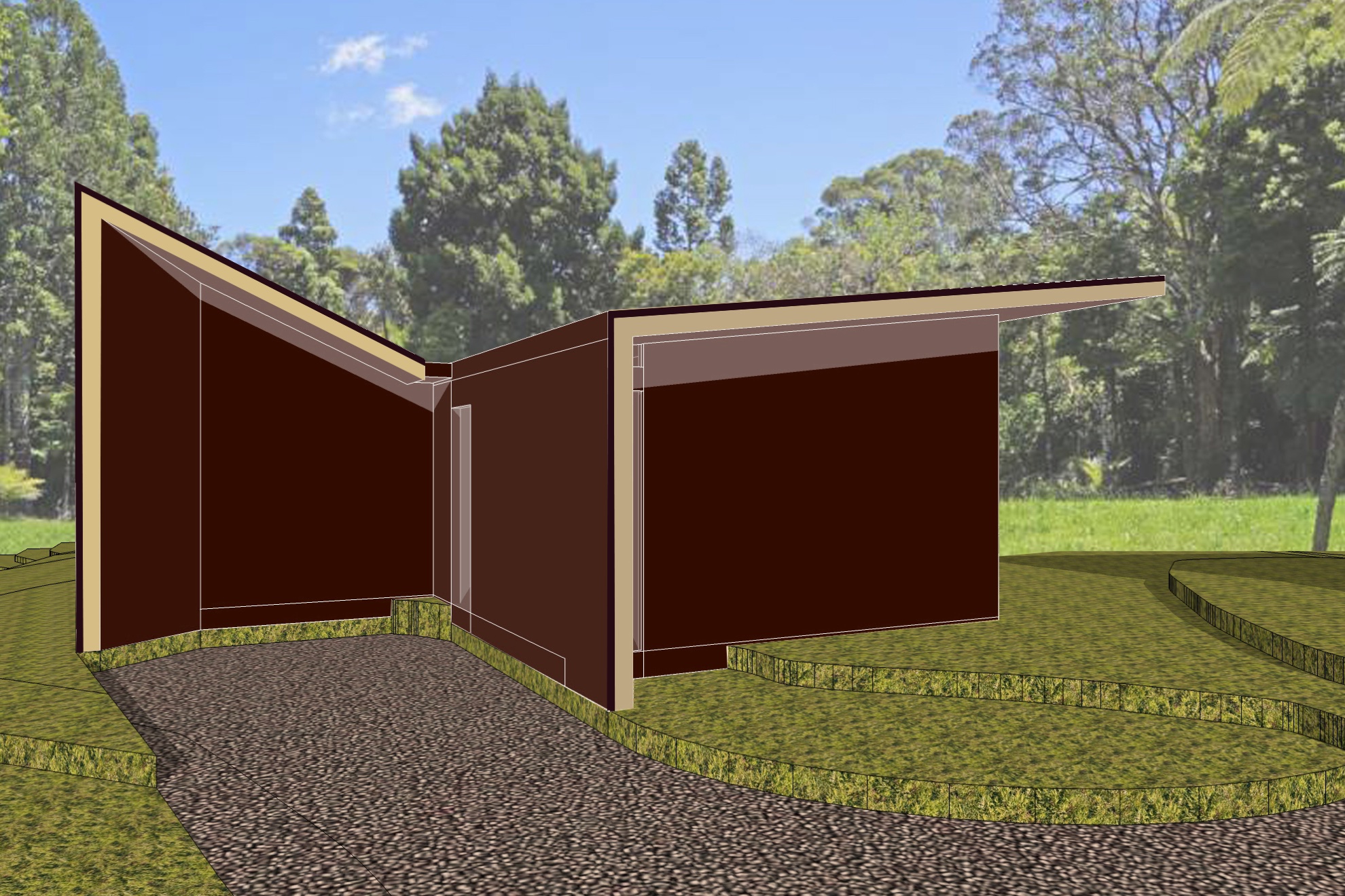 Stoney Creek Drive House, Bethells, Auckland, New Zealand