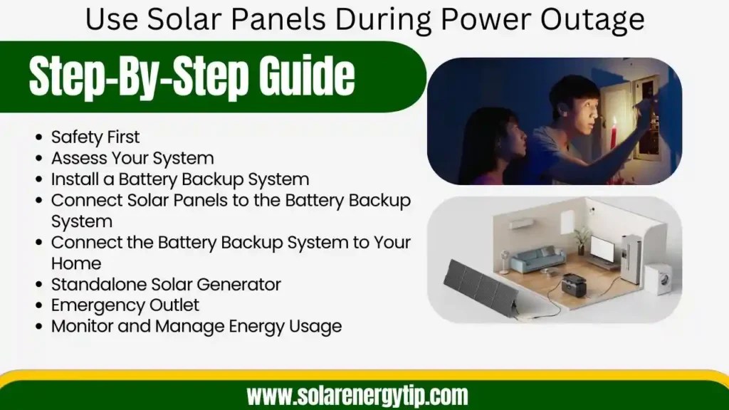 How to Use Solar Panels During Power Outage? Best Guide in 2023