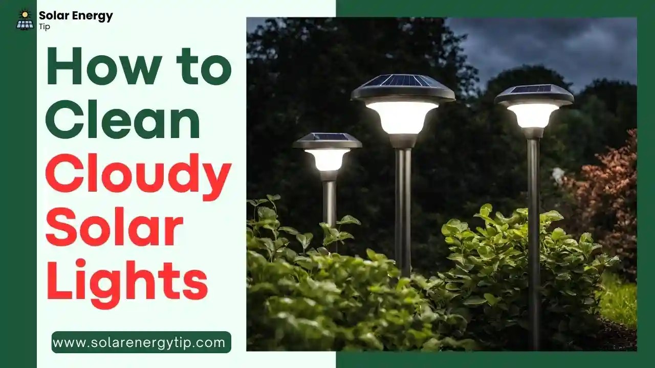 How to Clean Cloudy Solar Lights Like A Pro In 2024