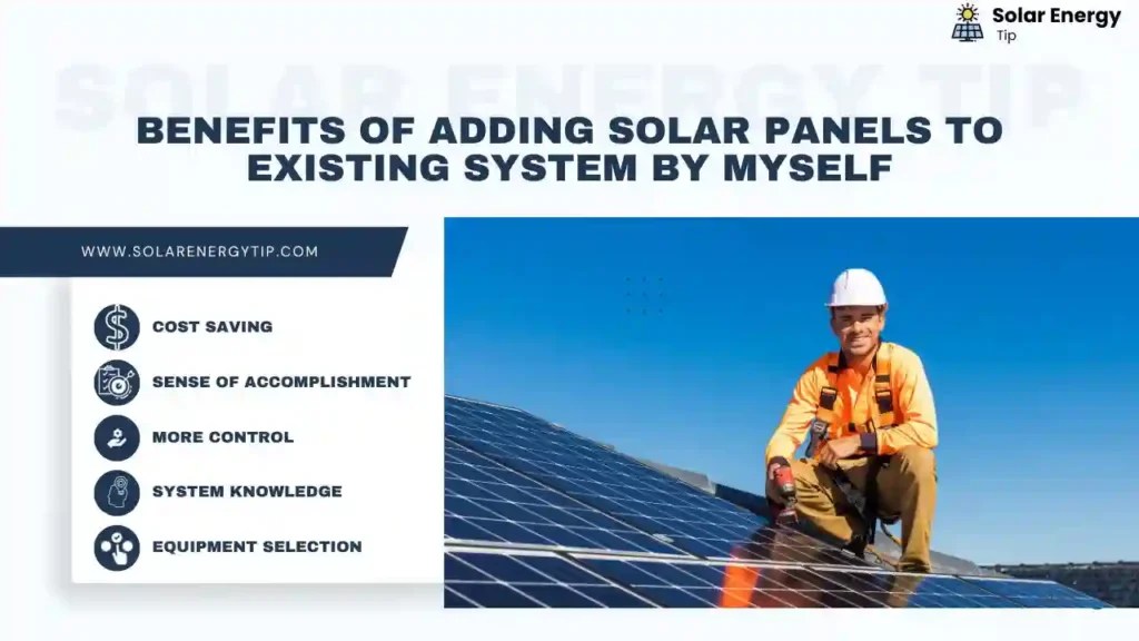 Can I Add Solar Panels to My Existing System Myself?