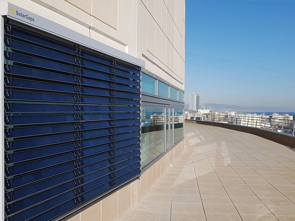 thank Smart External Blinds with Solar Panels Renewable Energy