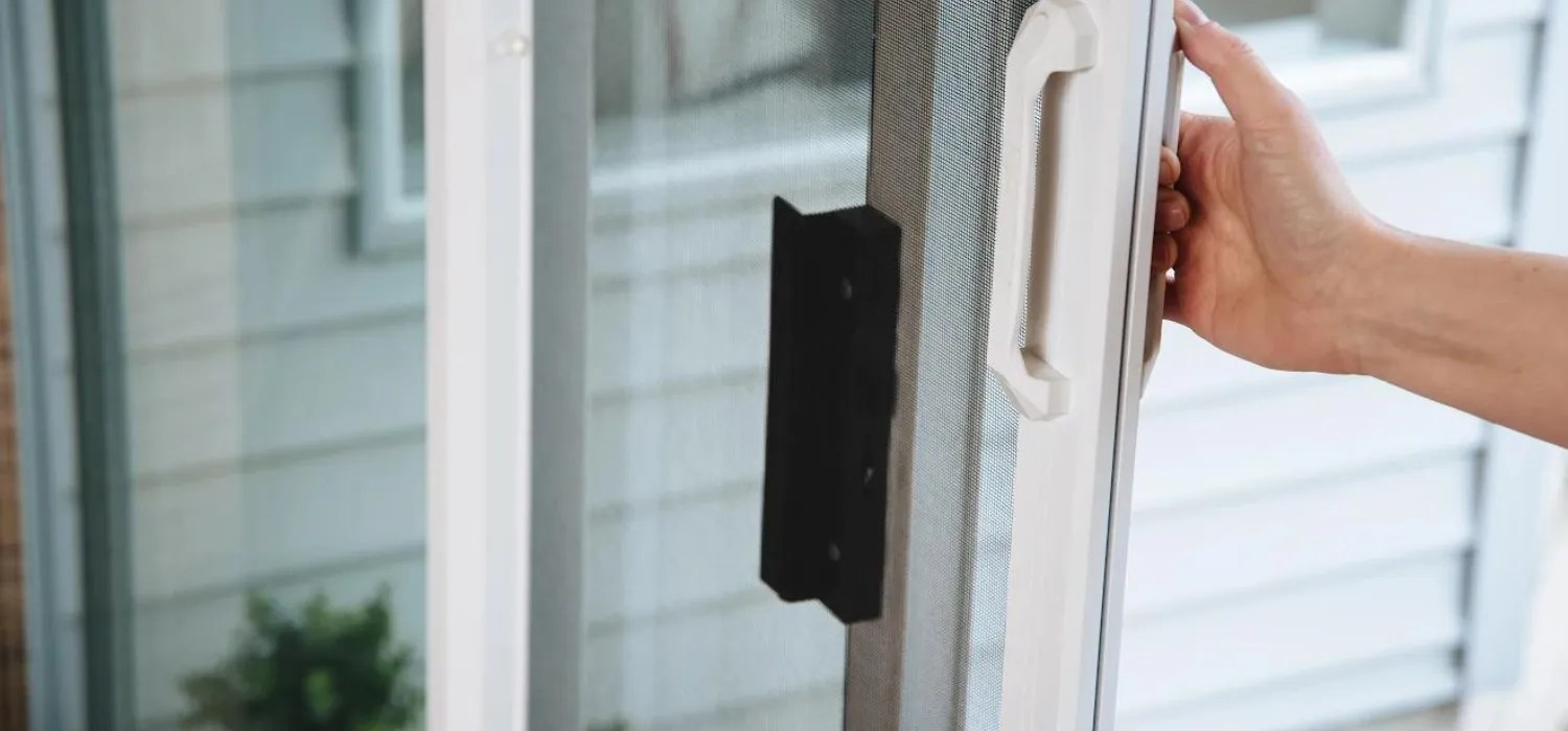 Phantom Retractable Door Screens Security Features