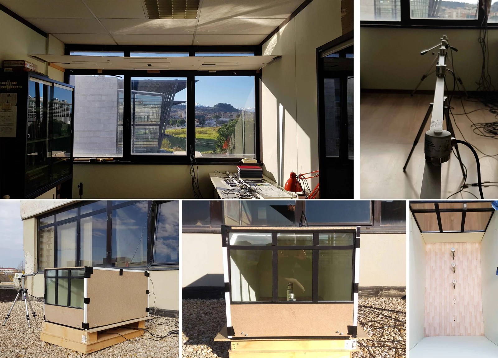 Experimental Analysis of the Performance of Light Shelves in Different