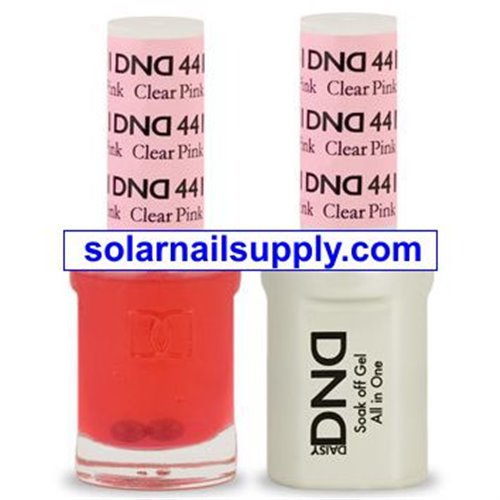 DND 441 Clear Pink, Solar Nails Warehouse