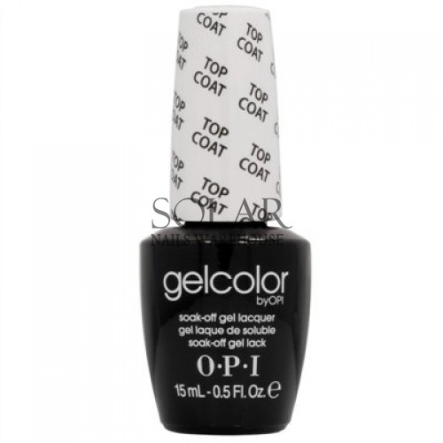 GC030OPI Gel Top Coat .5 oz , Solar Nails Warehouse
