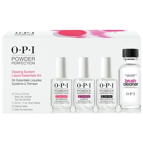  OPI Powder Perfecton Liquid Essentials Kit, Solar Nails Warehouse