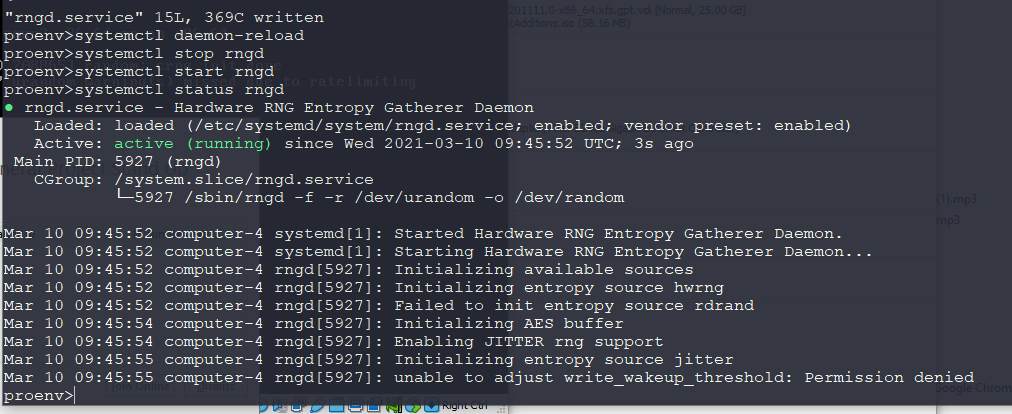 Amazon Linux 2 VM OpenEdge Adminserver would not start Solar Polar